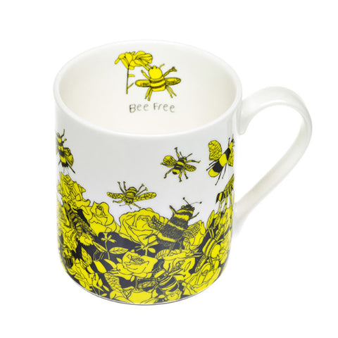BEE FREE FINE BONE CHINA MUG
