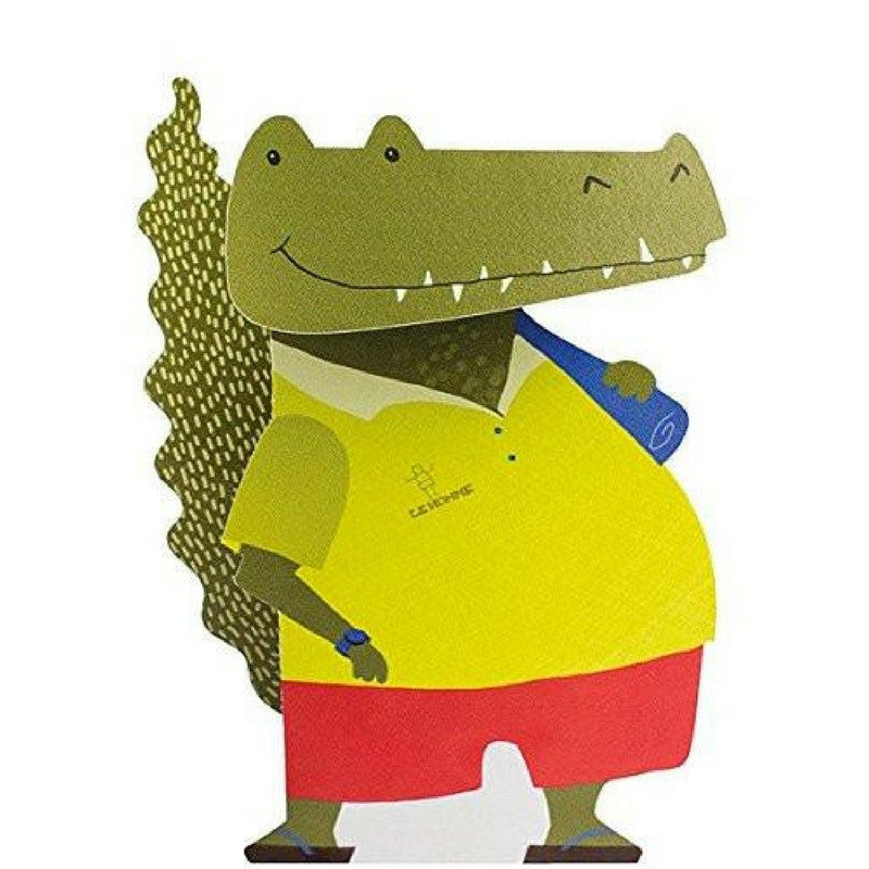 3D Crocodile Card