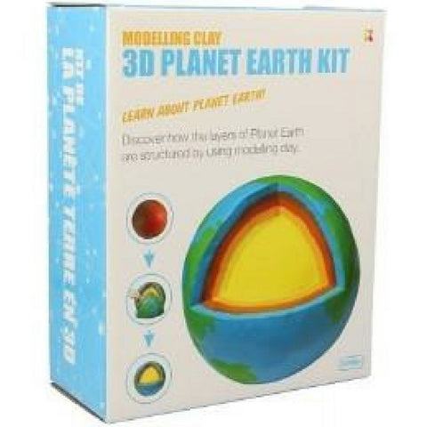 3D PLANET EARTH KIT MODELLING CLAY