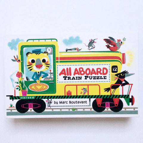 All Aboard Train Puzzle