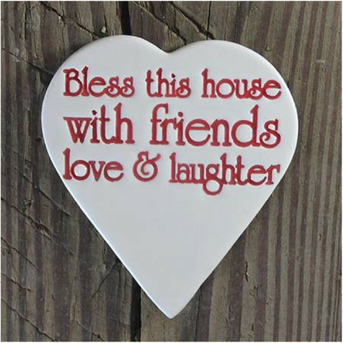 BLESS THIS HOUSE CERAMIC MAGNET