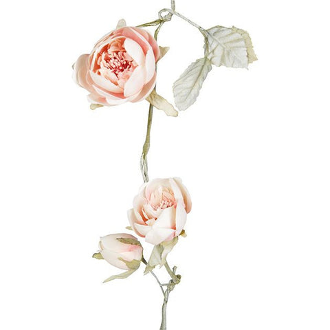 Blush Pink Peony Garland