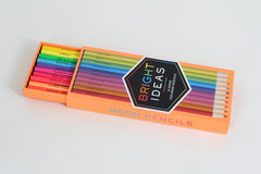 Bright Ideas: 10 Coloured Neon Pencils