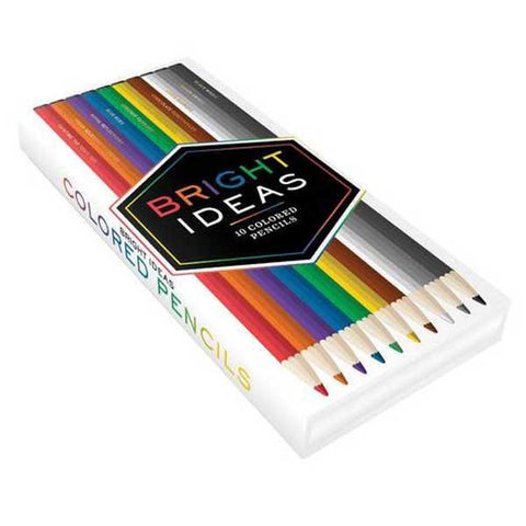 Bright Ideas: 10 Coloured Pencils