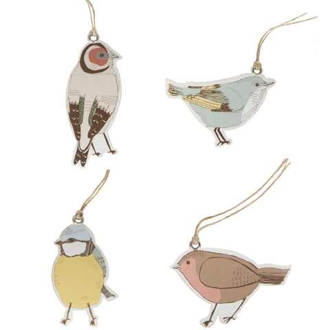 British Bird Design Gift Tags