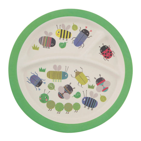 BUSY BUGS KIDS PLATE