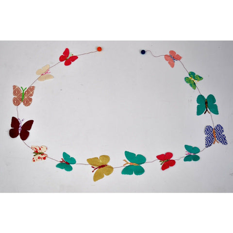 Butterfly Paper Garland