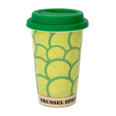 BRUSSEL SPROUTS CERAMIC TRAVEL MUG