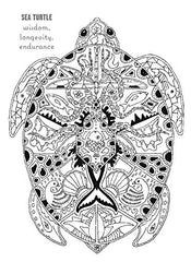 COLOUR YOURSELF TO CALMNESS POSTCARD BOOK
