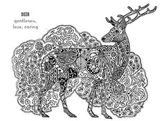 COLOUR YOURSELF TO CALMNESS POSTCARD BOOK