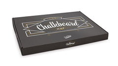 CHALKBOARD WORLD MAP