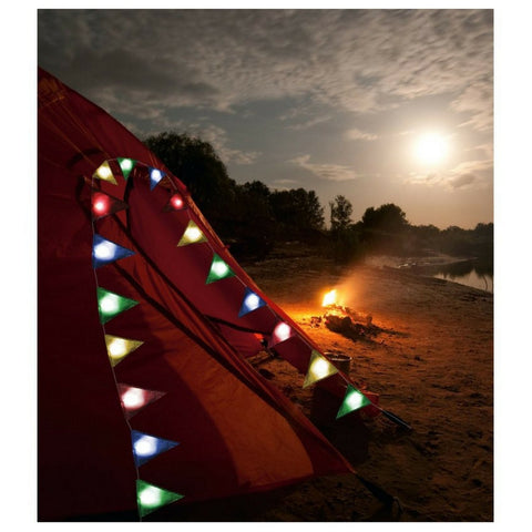 COLOURFUL LED LIGHT UP BUNTING
