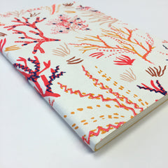 Coral Handmade Embroidered Journal