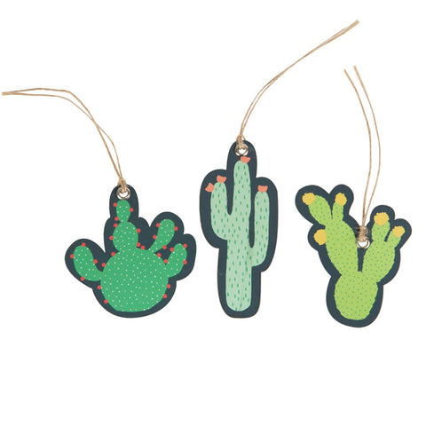 Colourful Cactus Gift Tags