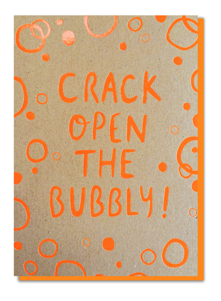 Crack Open the Bubbly Card