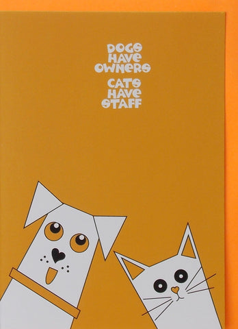 DOGS HAVE OWNERS CARD