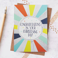 CONGRATULATIONS ON YOUR CHRISTENING DAY!
