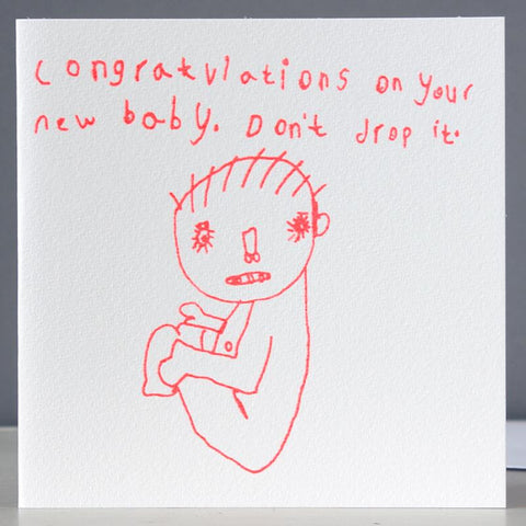 Congratulations On Your New Baby Card