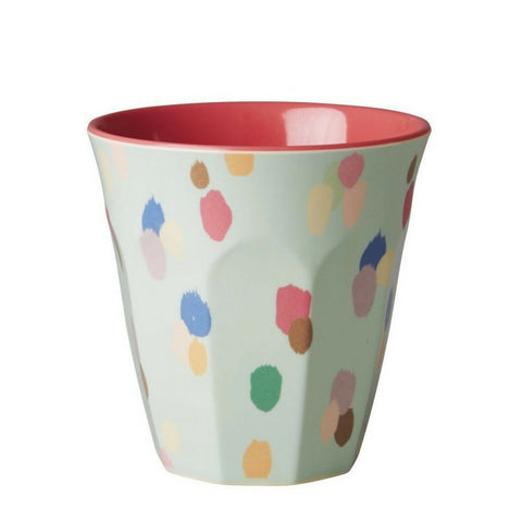 Dapper Dot Print Melamine Cup