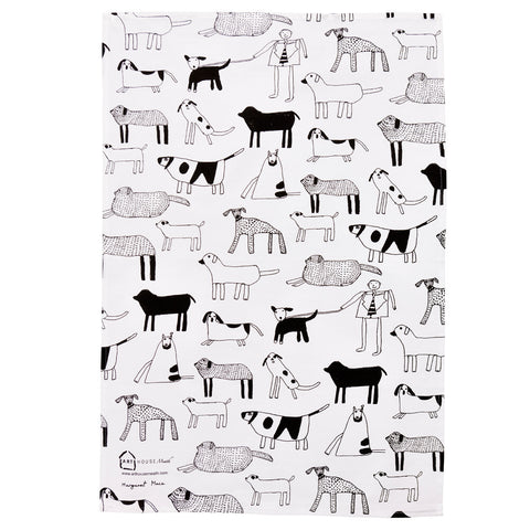 DOGS TEA TOWEL