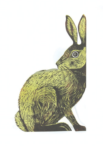 3D Earthen Hare Card