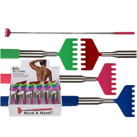 EXTENDABLE METAL BACK SCRATCHER