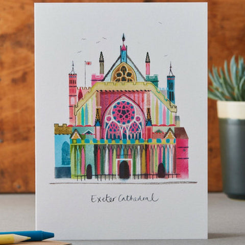 EXETER CATHEDRAL CARD