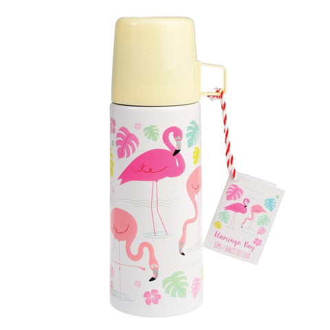 FLAMINGO BAY FLASK AND CUP