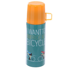 CYCLING DESIGN STAINLESS STEEL FLASK