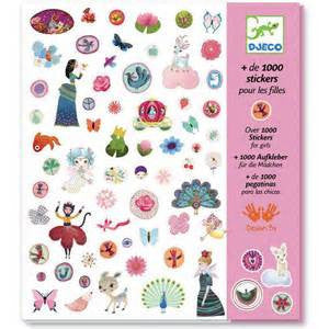 1000 Stickers for Girls by Djeco