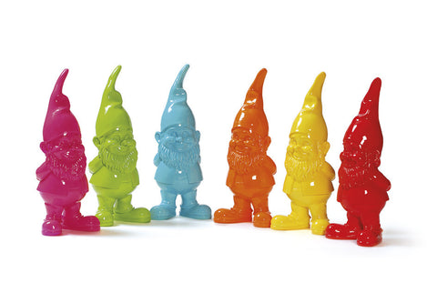 BRIGHTLY COLOURED GNOMES