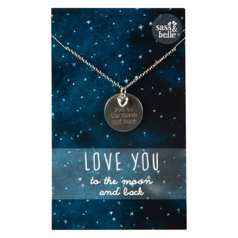 'Love You to the Moon and Back' Necklace