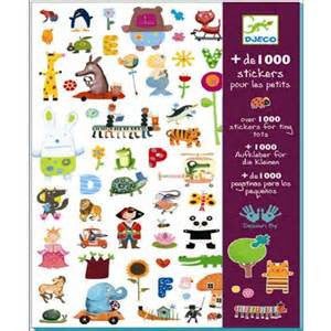 1000 Stickers for Little Ones by Djeco