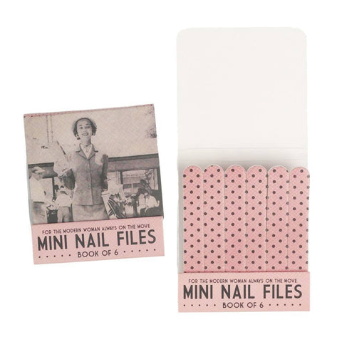 Book of 6 Modern Women Nail Files