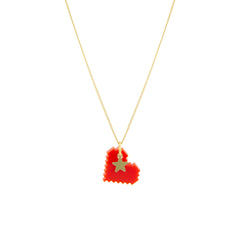 ACRYLIC PENDANT NECKLACE