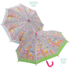 COLOUR CHANGING OWL UMBRELLA