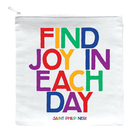 FIND THE JOY CANVAS POUCH