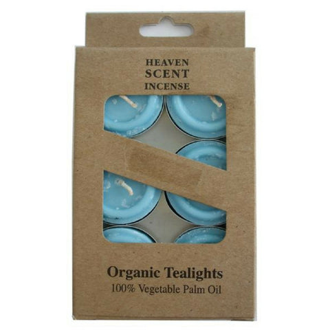 BOX OF 6 SEA BREEZE FRAGRANCE TEA LIGHTS
