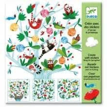 Bring the Spring Time Stickers by Djeco