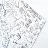 COUNTRYSIDE COLOUR-IN TABLECLOTH