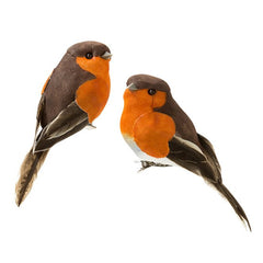 Festive Clip-on Robins by Talking Tables