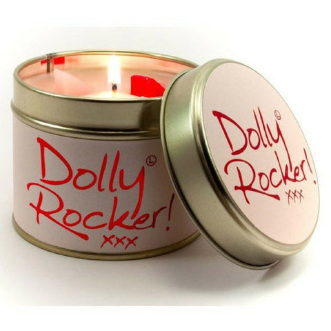 DOLLY ROCKER CANDLE IN A TIN