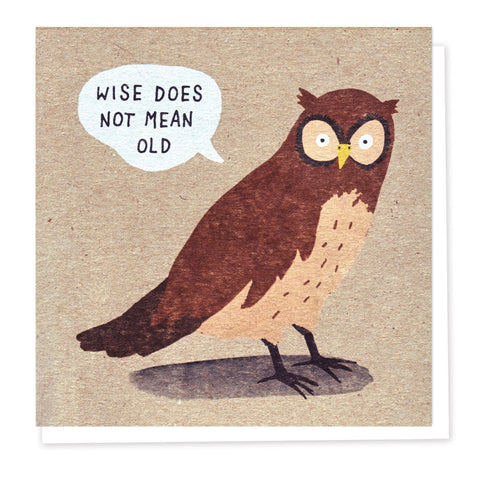 Angry Owl Card