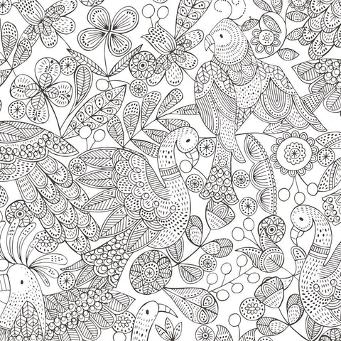 COLOUR ME IN WRAPPING PAPER 3 SHEETS