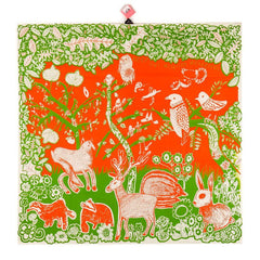 BRITISH WILDLIFE TABLECLOTH