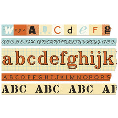 CAVALLINI & CO NUMBERS PAPER ALPHABET TAPE