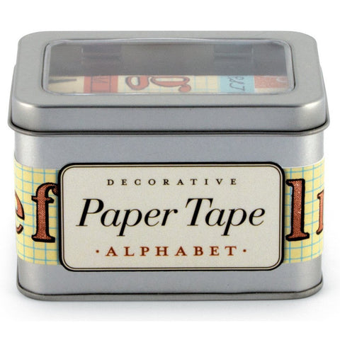 CAVALLINI & CO NUMBERS PAPER ALPHABET TAPE