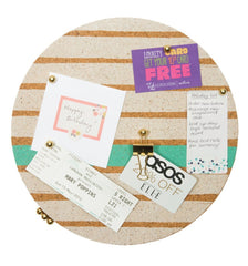 BUSY B CORK BOARD WITH PUSH PINS