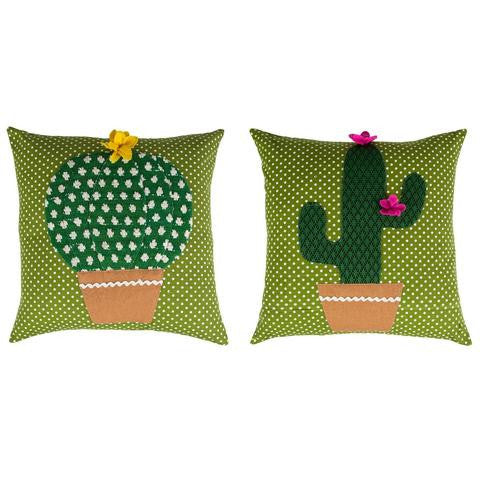 COLOURFUL CACTUS CUSHION