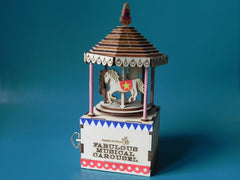 FABULOUS MUSICAL CAROUSEL IN A TIN